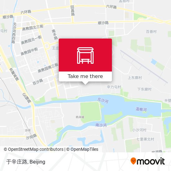 于辛庄路 map