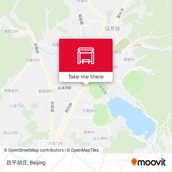 昌平胡庄 map