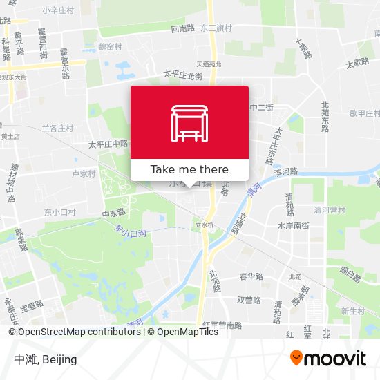 中滩 map