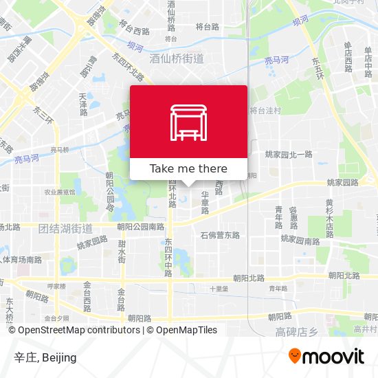 辛庄 map
