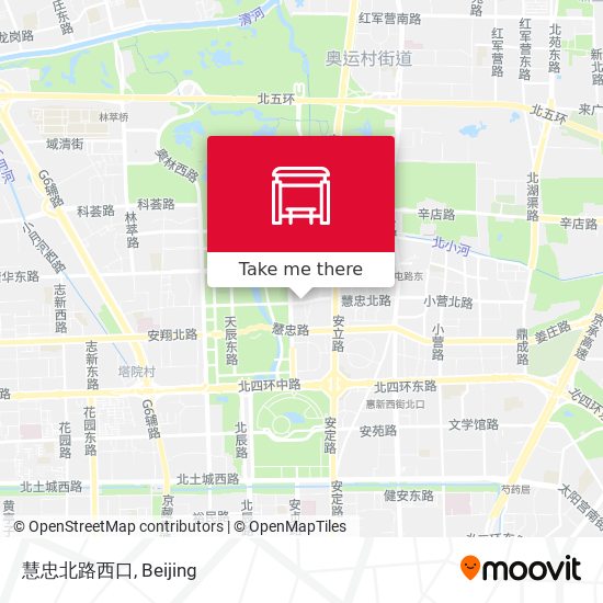 慧忠北路西口 map