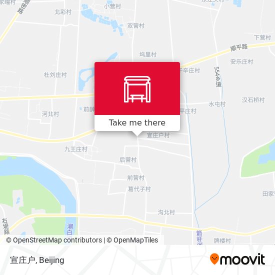 宣庄户 map