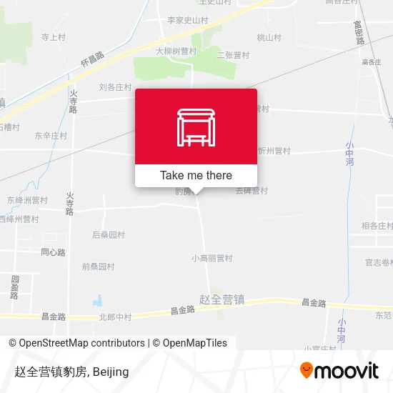赵全营镇豹房 map