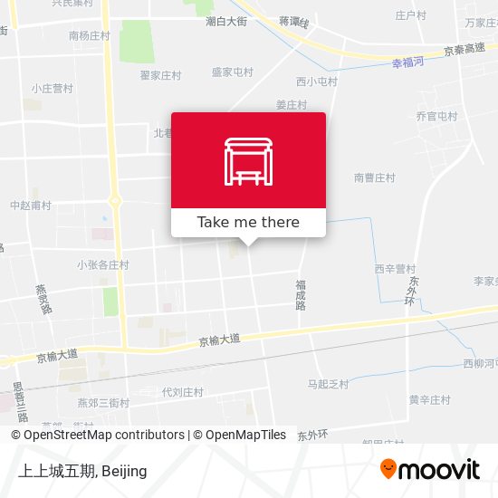 上上城五期 map