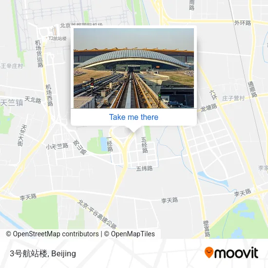 3号航站楼 map