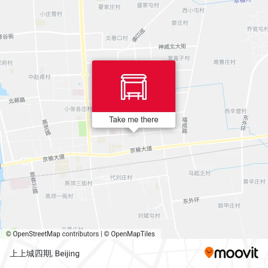 上上城四期 map