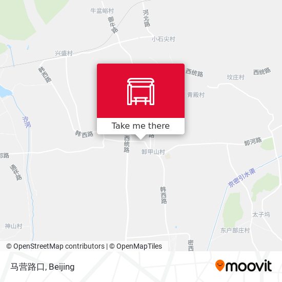 马营路口 map