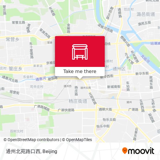 通州北苑路口西 map