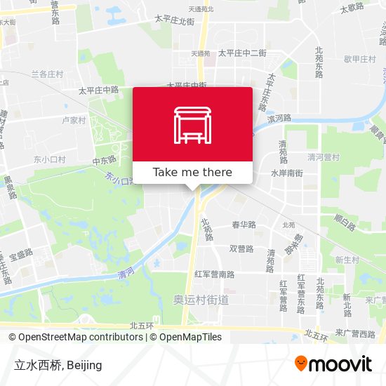 立水西桥 map