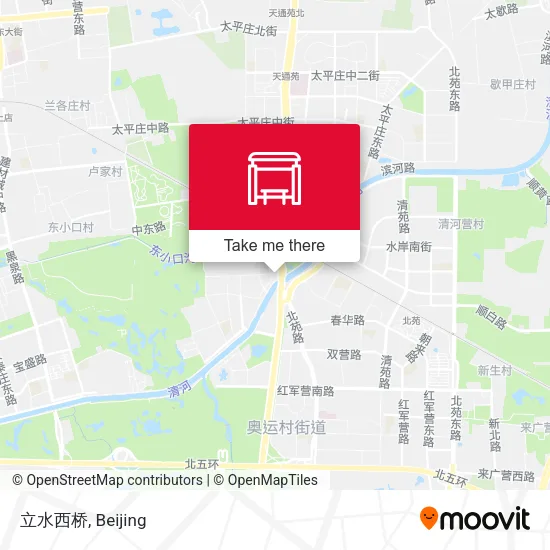 立水西桥 map