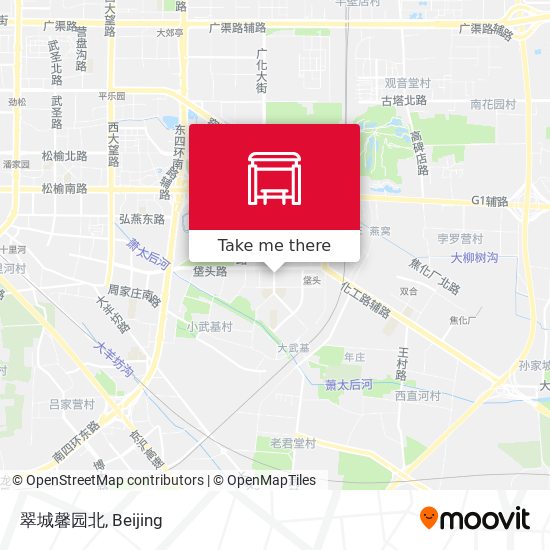 翠城馨园北 map