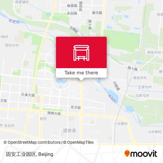 固安工业园区 map