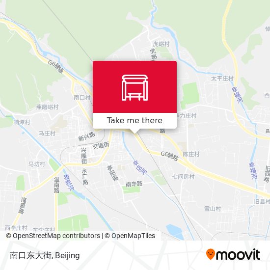 南口东大街 map