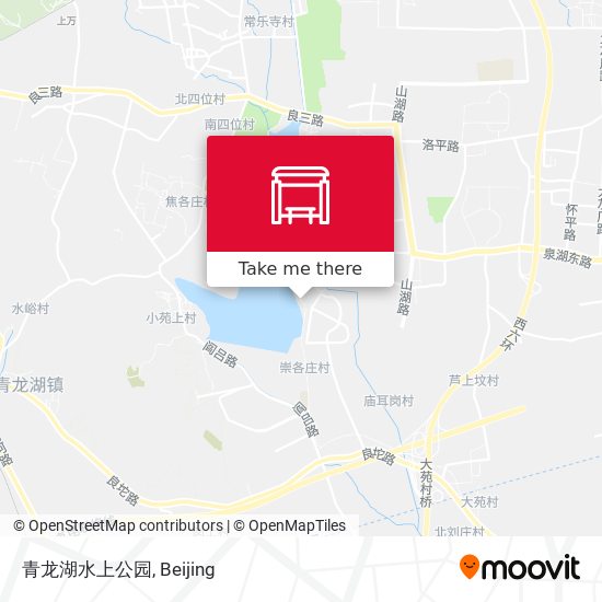 青龙湖水上公园 map