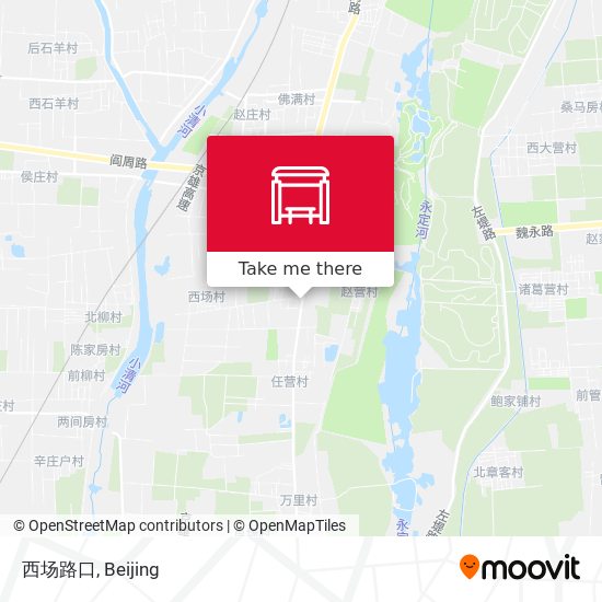 西场路口 map