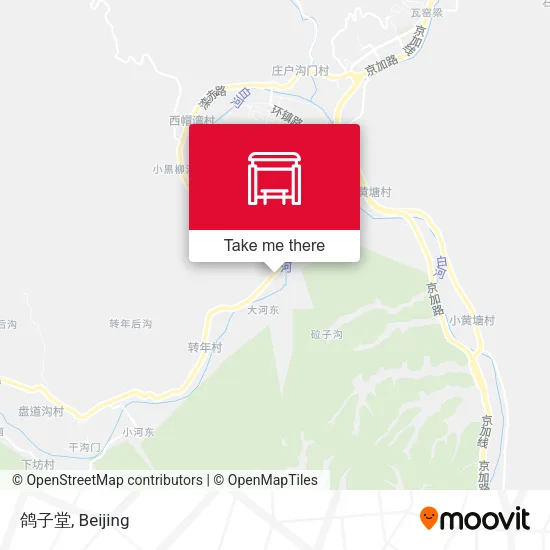 鸽子堂 map
