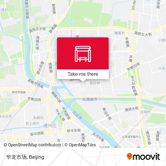 华龙市场 map