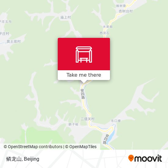 鳞龙山 map