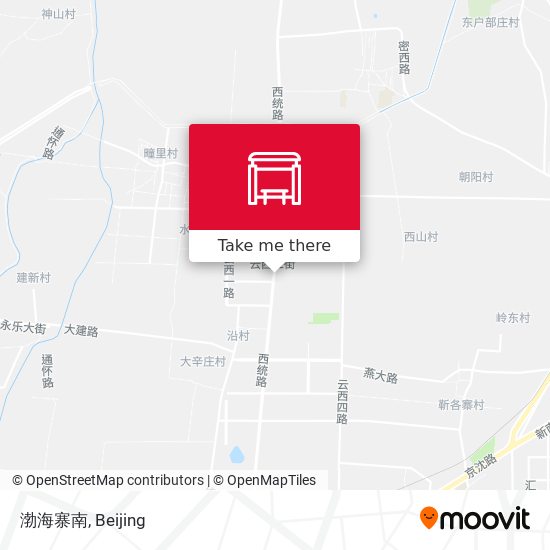 渤海寨南 map