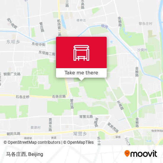 马各庄西 map