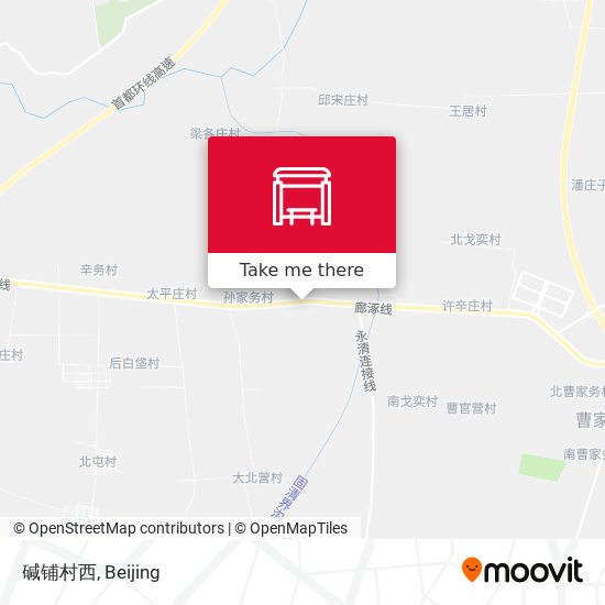 碱铺村西 map