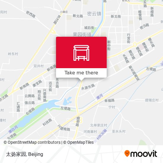 太扬家园 map