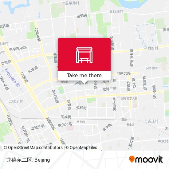 龙禧苑二区 map