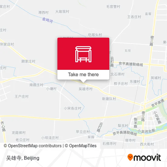 吴雄寺 map