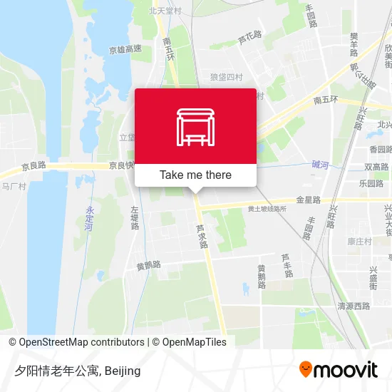 夕阳情老年公寓 map