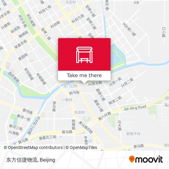 东方信捷物流 map