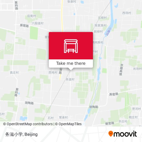务滋小学 map
