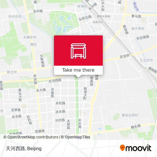 天河西路 map