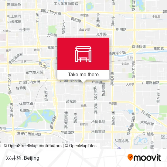 双井桥 map