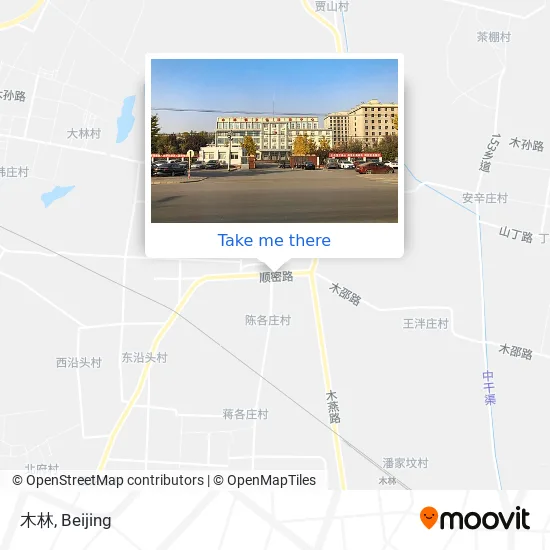 木林 map