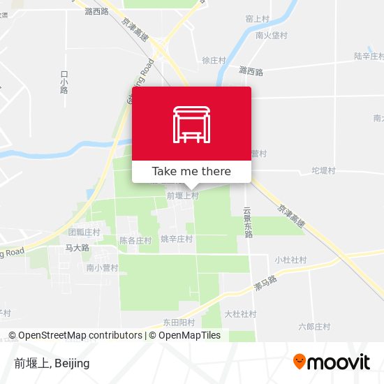 前堰上 map