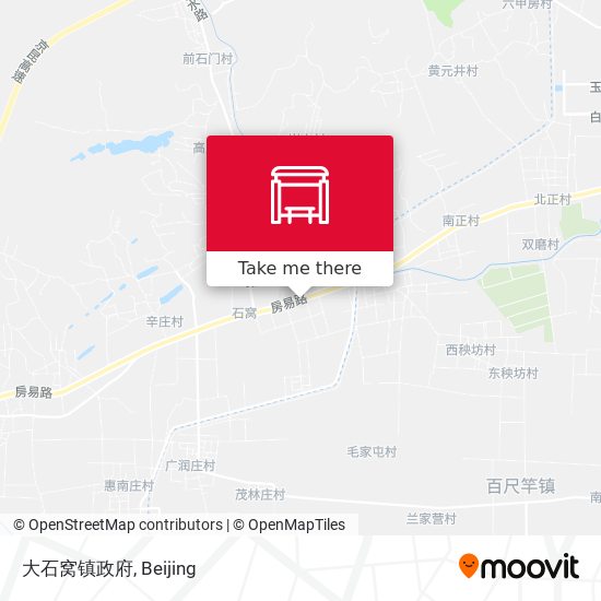 大石窝镇政府 map