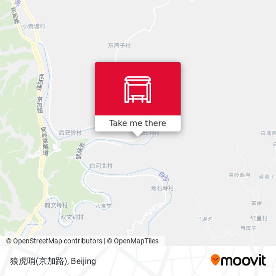 狼虎哨(京加路) map