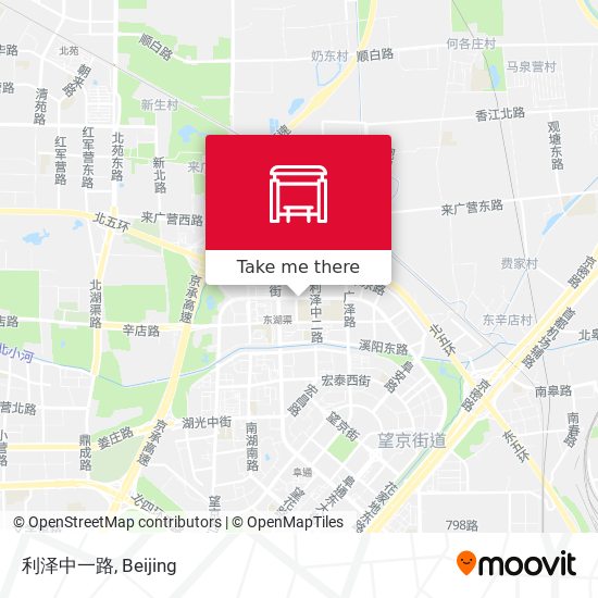 利泽中一路 map