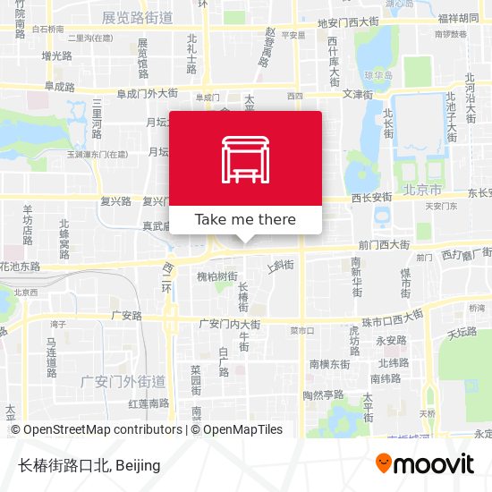 长椿街路口北 map