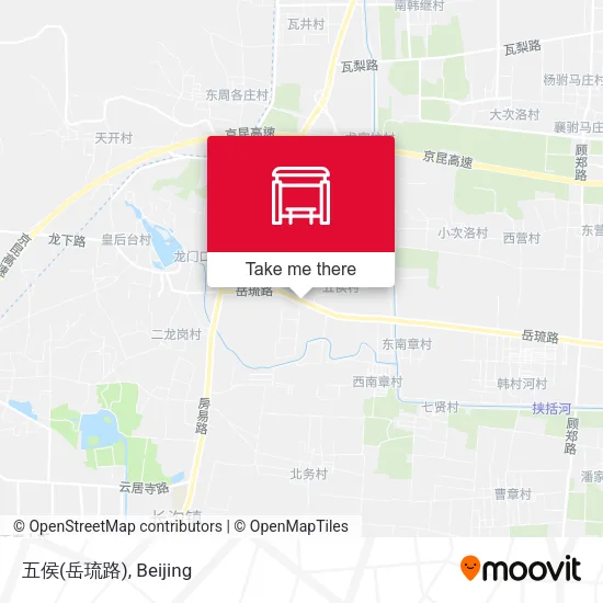 五侯(岳琉路) map