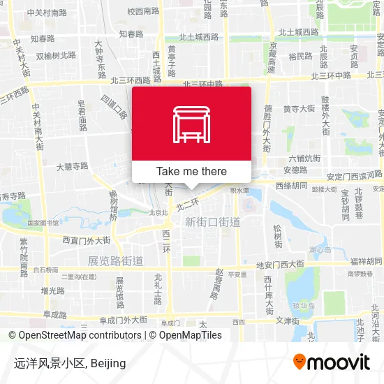 远洋风景小区 map