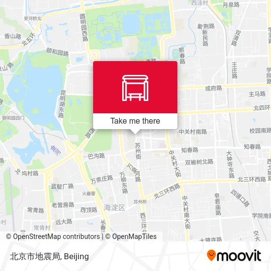 北京市地震局 map