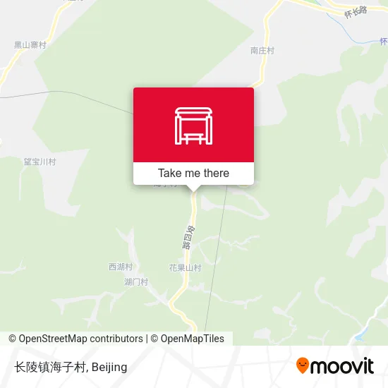 长陵镇海子村 map