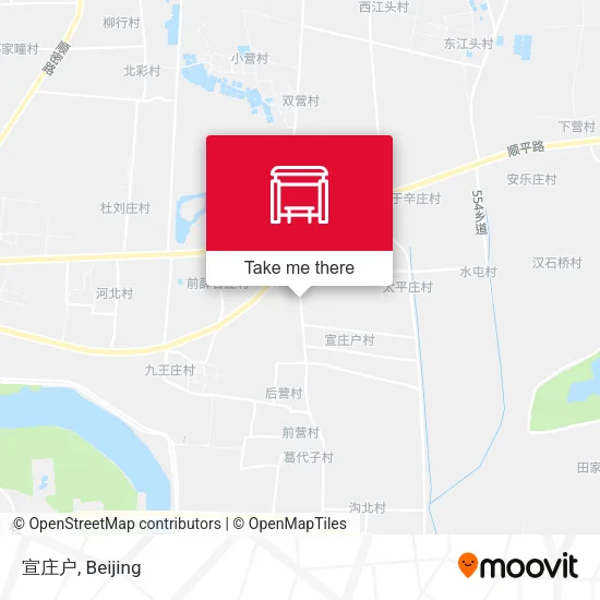 宣庄户 map