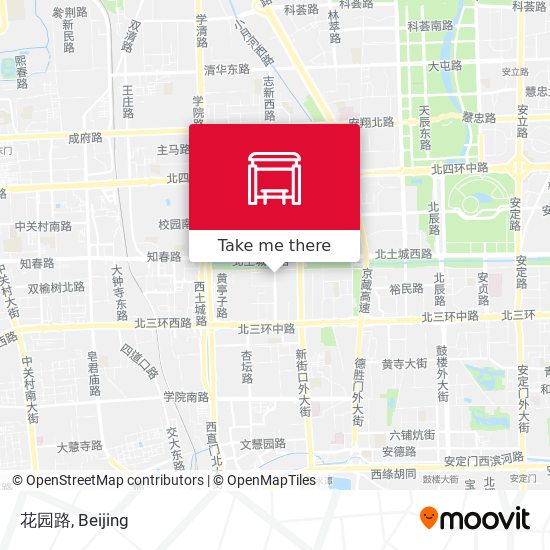 花园路 map