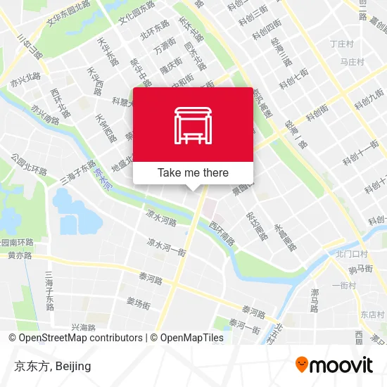 京东方 map
