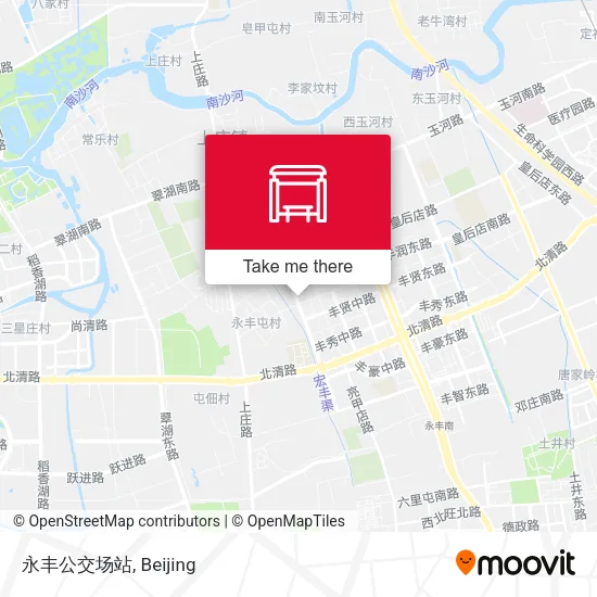 永丰公交场站 map