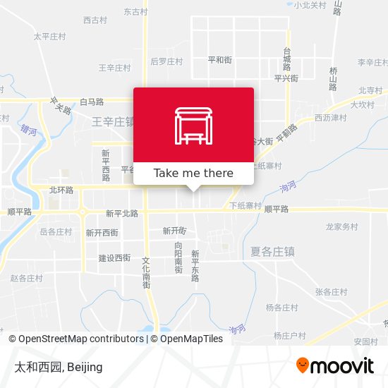 太和西园 map