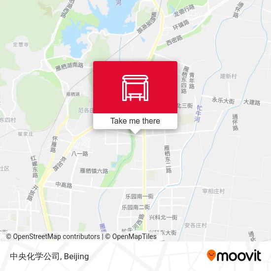 中央化学公司 map