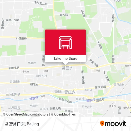 常营路口东 map